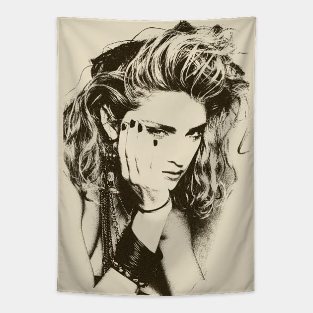 Madonna Tapestry by RetroPandora