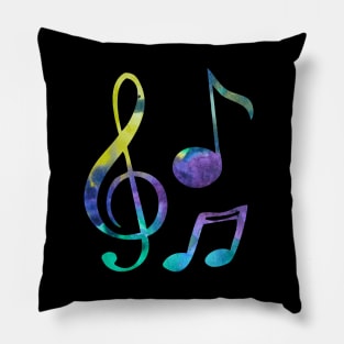 Musical Notes Pillow