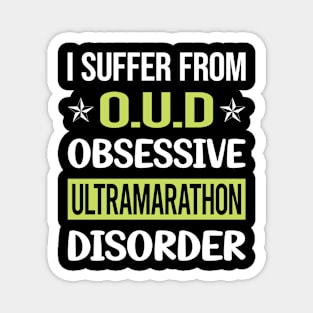 Obsessive Love Ultramarathon Ultra Distance Running Magnet