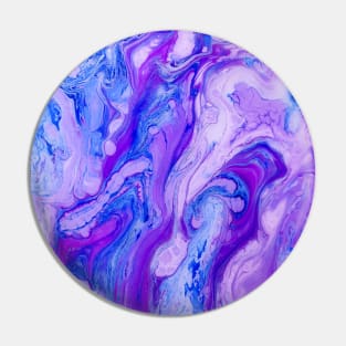 purple psychedelic liquid Pin