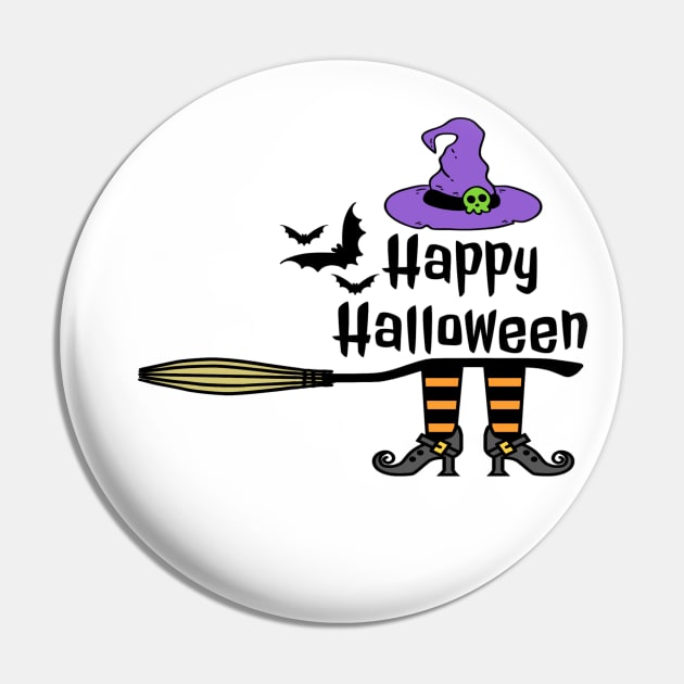 Witchy Halloween Pin by Artristahx