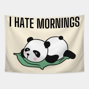 I Hate Mornings Tapestry