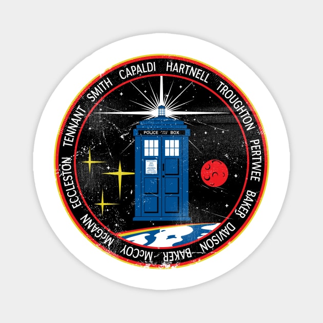 TRDS-12 Mission Patch Magnet by RobGo