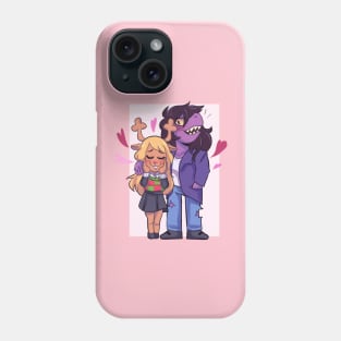 Deltarune Susie and Noelle Phone Case