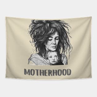 Motherhood, Mothers Day, Funny Gift Tapestry