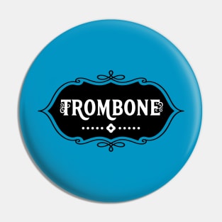 Trombone Emblem Pin