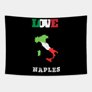 Naples shirt - napoli maglietta t shirt napl maglietta Napoletana Tapestry