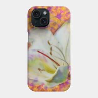 Bauhinia on vibrant kaleidoscope Phone Case