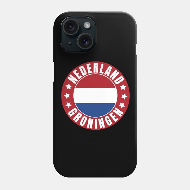 Groningen Phone Case by footballomatic