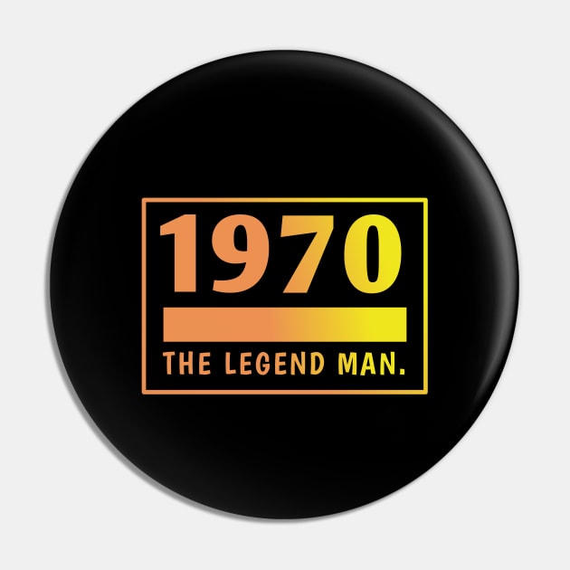 1970 birthday Pin by BlackMeme94