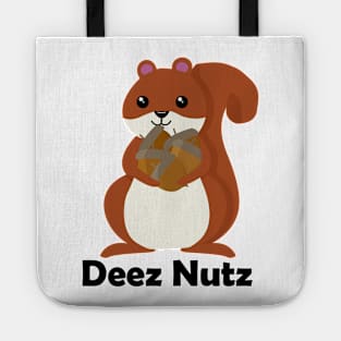 Deez Nuts Squirrel Tote