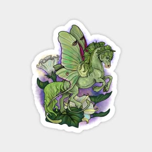 Luna Moonduster Moth Fairy Pegasus Magnet