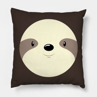 Sloth face Pillow