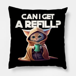 Can I Get a Refill? | Star Wars Cat Pillow