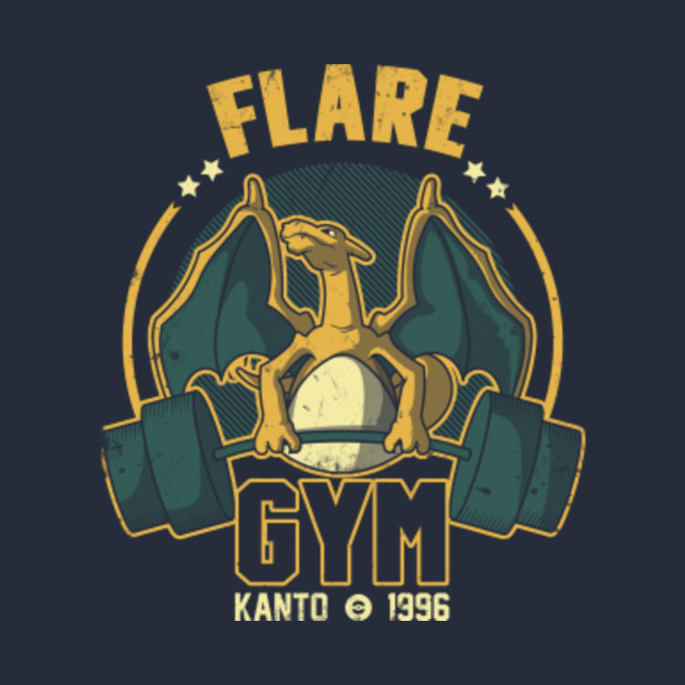 Flare Gym - Pokemon - T-Shirt | TeePublic