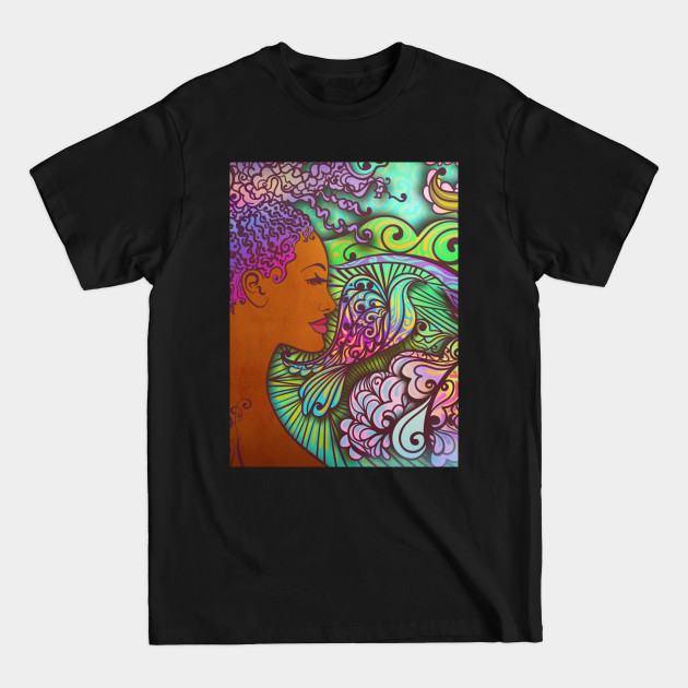 Discover Lady of the Forest - African American - T-Shirt