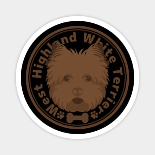 West Highland White Terrier Magnet