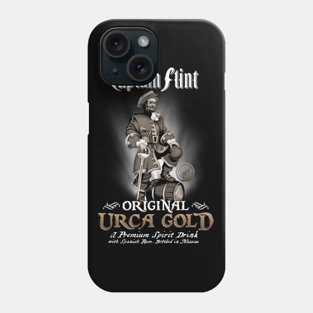 Captain Flint Rum Phone Case by outlawalien