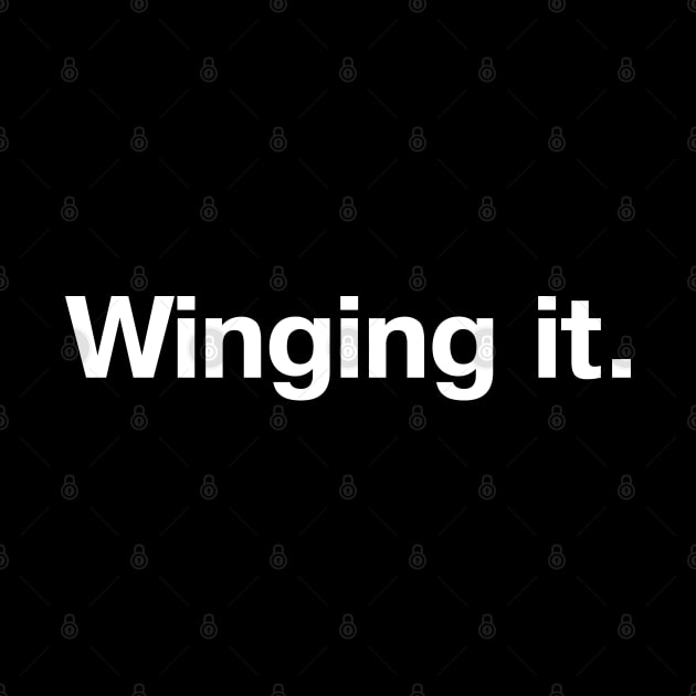 Winging it. by TheBestWords