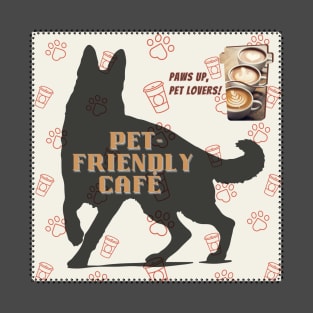 Pet Friendly Cafe T-Shirt