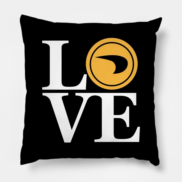 LOVE Scrapper - City of heroes Pillow by erinpriest