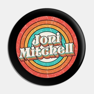 Joni Proud Name - Vintage Grunge Style Pin