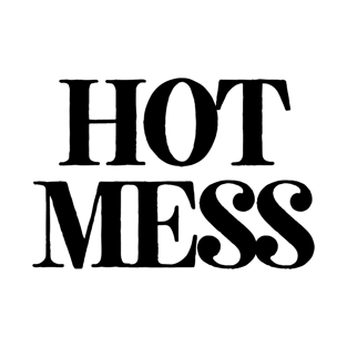 Hot Mess Distressed T-Shirt