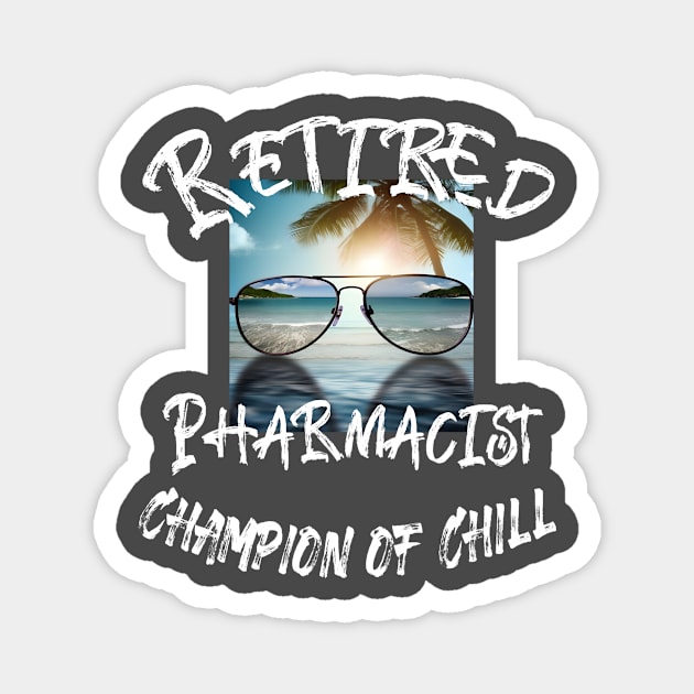 Retirement Shirt Magnet by Alpha Omega Expression