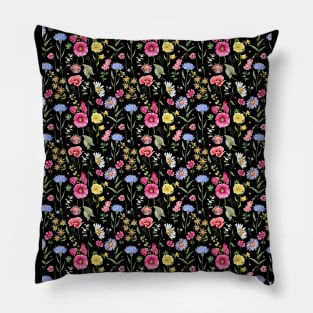 minimalist flower pattern Pillow