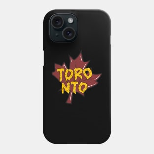 toronto leaf Phone Case