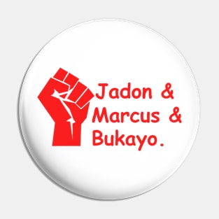 Jadon Marcus Bukayo Pin