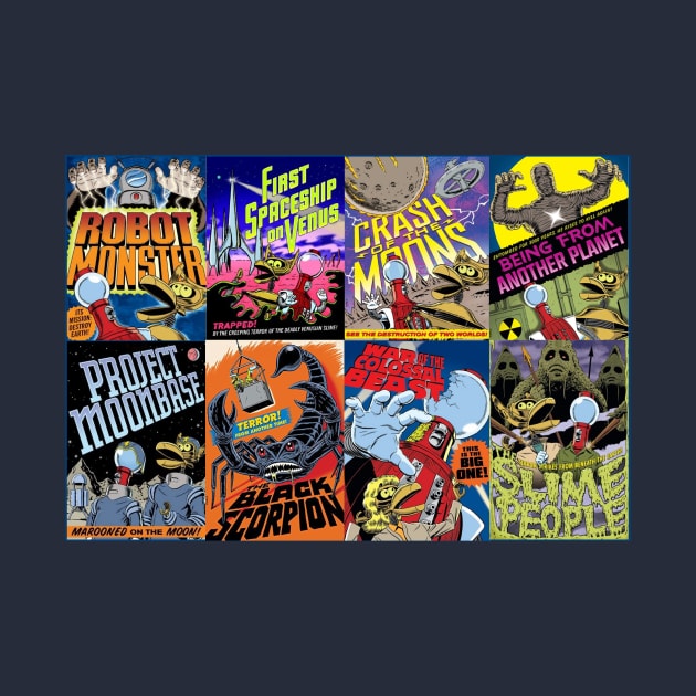 MST3K Science Fiction Collage by Starbase79