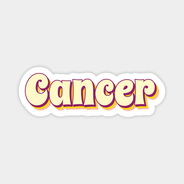 Cancer Horoscope Magnet by Mooxy