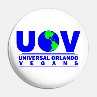 Universal Orlando Vegans Blue Pin