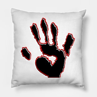 palm print hand fingers Pillow