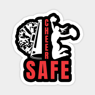 Cheer Safe - National Cheerleading Safety Awareness Magnet