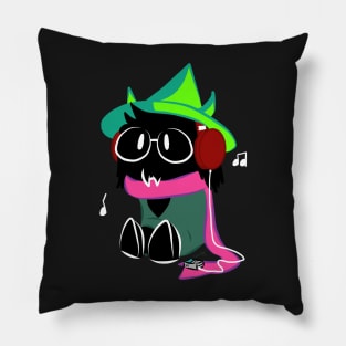 Ralsei Listening To Music Pillow