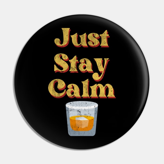 Just Stay Calm Julian Design 3 Pin by Eyanosa