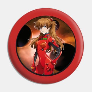 Shikinami Asuka Langely Pin