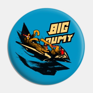 Big Dummy - Ghostcat Republic on Paper Airplane Pin