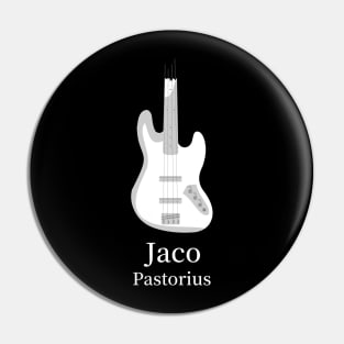 jaco pastorius, jazz bassist Pin