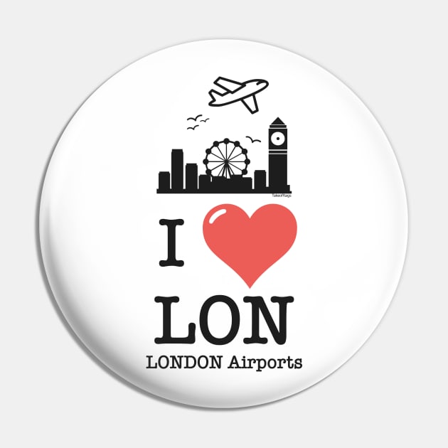 I love/like London airports Pin by Woohoo