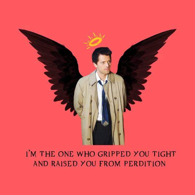 Castiel Supernatural by rousseaudanielle