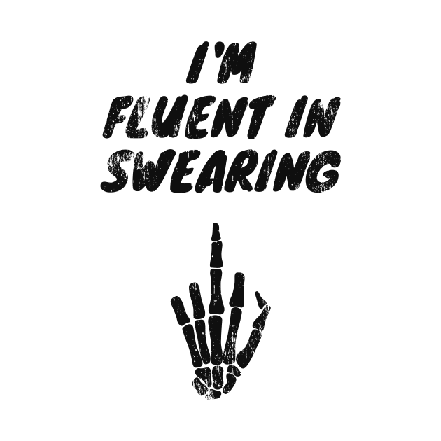 Good At Swearing Sarcasm Humor Irony Fun by Foxxy Merch