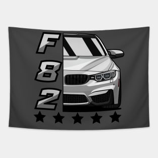 White M4 F82 Tapestry