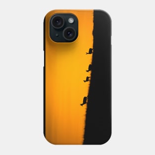 Pronghorn Sunset Phone Case