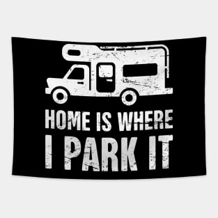 Funny RV Camper Design Tapestry