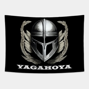 YAGAHOYA HELMET Tapestry