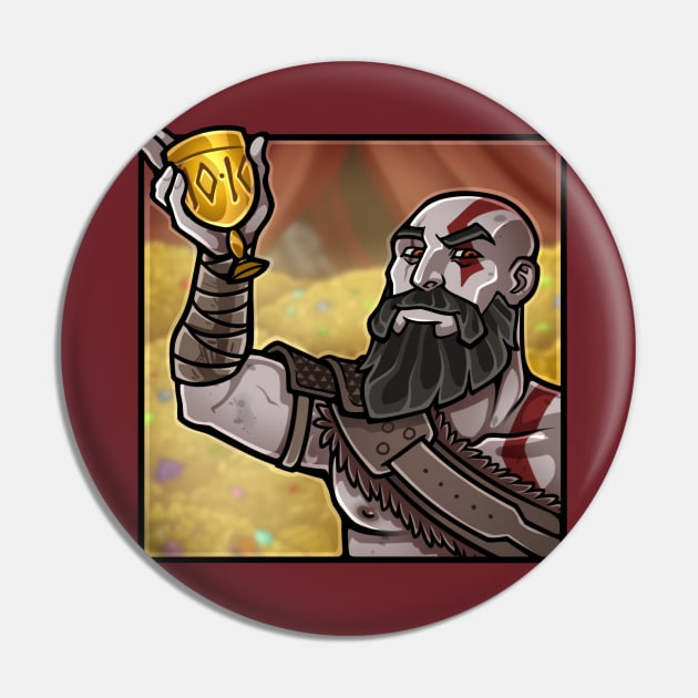 10 of 10 Cup Winner Kratos Pin by Nightgrowler