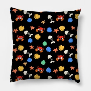 Crabs Pattern Pillow